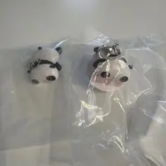 たれぱんだつなげて可愛いマスコットチャーム めじるしアクセサリー すあまうつぶせ