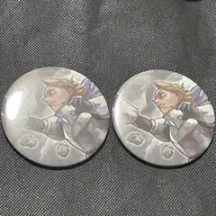 【ヒロアカ】青山優雅 葉隠透 原画展缶バッジ 2点