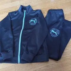 PUMAダークブルー ジャージ セット 上140サイズ＆下150サイズ
