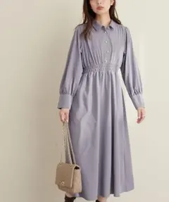 春色♡パールボタンワンピース