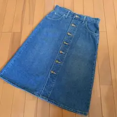 Lee リー　フロントボタン　デニムスカート