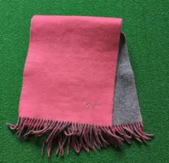 Philippe Venot フリンジ付きマフラー　ウール