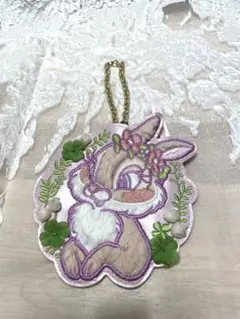 【未使用／美品】ディズニーリゾート 2017年イースター　ミスバニー パスケース