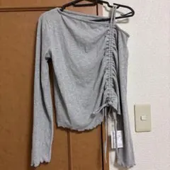 新品未使用タグ付き archives トップス ドロスト ワンショル カットソー