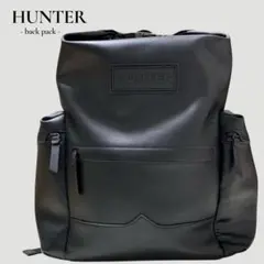 HUNTER オリジナル トップクリップ バックパック 黒　大容量　20.6Lのサムネイル