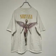 極希少・日本未発売 NIRVANA インユーテロ Tシャツ 2BHIP製 英国L