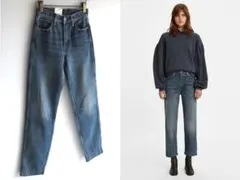 未使用タグ付 LEVI'S MADE&CRAFTED デニム コラムパンツ 23