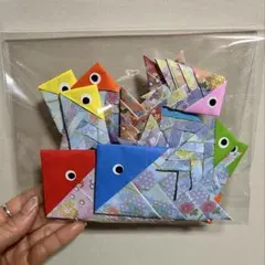 鯉のぼり大2個♡小20個♡合22個♡折り紙♡ハンドメイド