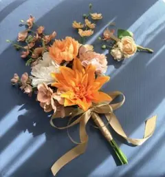 ブーケ　造花　ウェディング エレガントなブーケ