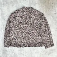 フェミニン　オフィスカジュアル　セミフォーマル　小花柄　セットアップ　学校