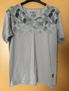 AVIREX 迷彩柄 Vネック Tシャツ M