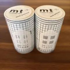 mt CASA Shade マスキングテープ 90mm x 10m 2個