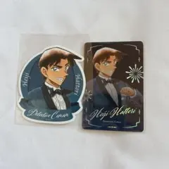 名探偵コナン展　韓国　服部平次　カード　ステッカー