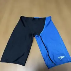た*ん様 speedo 競泳水着 L 青/黒