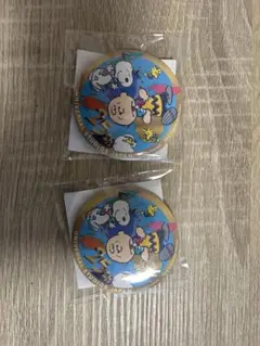 USJ スヌーピー 缶バッジ 2個セット