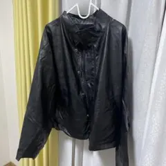 game seoul レザージャケット　レザージャンパー　韓国　xu