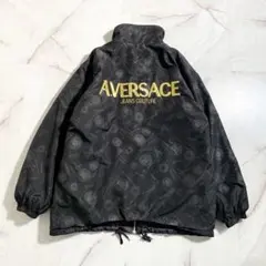 A17809 A.VERSACE リバーシブルメデューサモノグラムブルゾンL