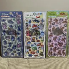 【正規品】新作ディズニー プチドロップステッカー スティッチピクサーバンビ