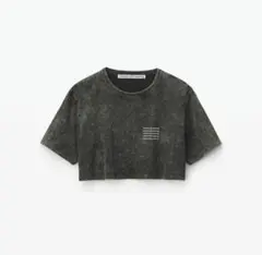 alexanderwang ダークグレー クロップドTシャツ - メルカリ