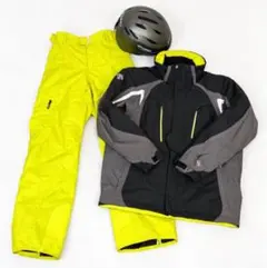 GIRO ヘルメット（L）　DESCENTE スキーウェア（O） 上下セット