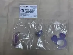 TWICE LOVELYS アクリルカラビナ フロッキーマスコット サナ
