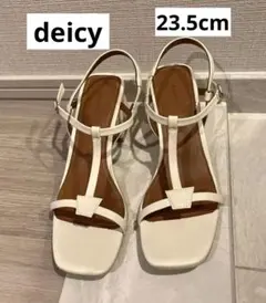 deicy デイシー ホワイト ストラップ サンダルのサムネイル