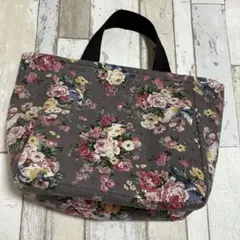 花柄　トートバッグ　ハンドメイド