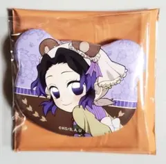 鬼滅の刃　実りの秋まつり　くま缶バッジ　しのぶ