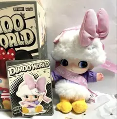 POPMARTポップマートDIMOO×DISNEYぬいぐるみペンダント　ディジー