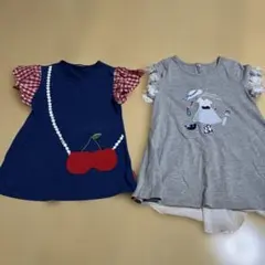 美品　キッズ　半袖Tシャツ　まとめ売り　女の子　ムージョンジョン　140