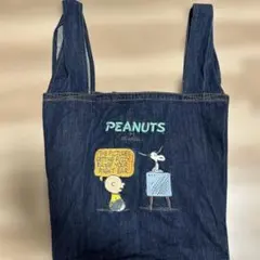PEANUTS デニムトートバッグ
