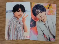 timelesz fam トレカ 猪俣周杜 佐藤勝利 2枚セット 初回A,B