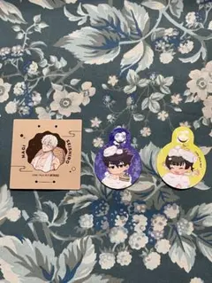 ブルーロック　極楽湯　フードピック1枚(凪)ストロータグ2枚(蜂楽、烏)セット