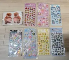 き*ょ様 おしりシール　お腹シール　ぷにぷにシール　まとめ売り　8枚セット