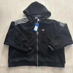 早い者勝ち✨️新品✨️ adidas フリースジャケット ブラック S