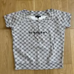 美品　BURBERRY バーバリー 半袖 Tシャツ Mサイズ チェック ベージュのサムネイル