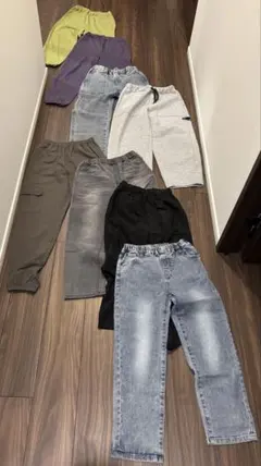 キッズ ロングパンツ 8点セット まとめ売り