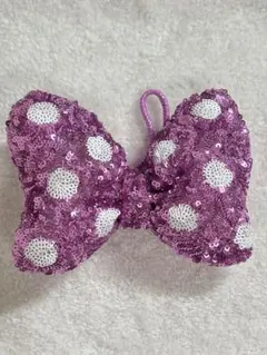 ディズニー ミニー ピンク リボン ヘアゴム