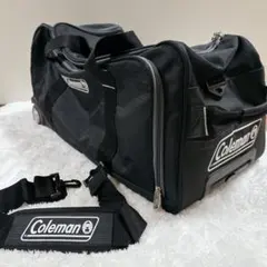 美品 コールマン ソフトキャリー 約54L 2輪 鍵付 黒 旅行 部活 キャンプのサムネイル