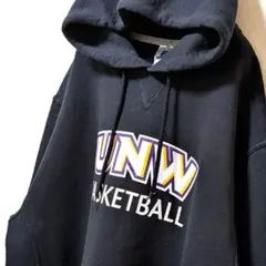 ラッセルアスレティックUNWバスケットボールスウェットパーカーブラックL古着