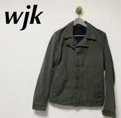 wjk メンズ ジャケット カーキ【短丈】
