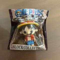 ONE PIECE ブロックコレクション 新世界編 ルフィ ストラップ コラボ