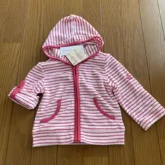 新品80 パイル地 フード付きトレーナー