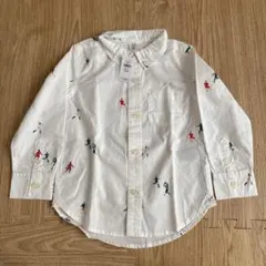 新品未使用　タグ付き　GAP ポプリン ボタンダウンシャツ 3 YRS