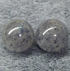 B133　スコルザライトインクォーツ（鉄天藍石）11.5ミリ