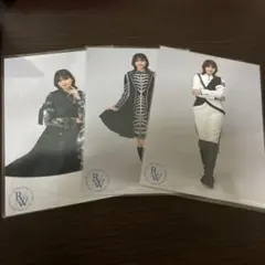 渡邉理佐　生写真　3枚　まとめ売り