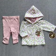 在庫処分＊カーターズ ベビー服 2点セット (0～3ヵ月/50～60cm)　①