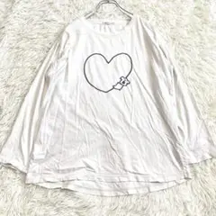 859 rough ロンT 長袖カットソー オーバーサイズ 刺繍 コアラ