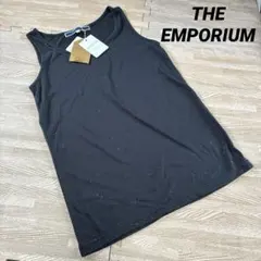 新品 未使用 タグ付き THE EMPORIUM ノースリーブ キラキラのサムネイル