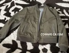 [COMME CA ISM]カーキジャンパー/11号